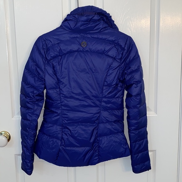 Lululemon Down Town Puffy Jacket in Pigment Blue - Picture 6 of 8